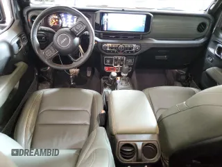 2024 Jeep Gladiator Mojave X with VIN 1C6JJTEG2RL106980, listed as a Copart auction lot 55142885 with 7,263 mi miles and Salvage title. Bid and sale history available at DreamBid. Image 8.