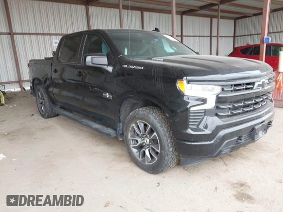 2022 Chevrolet Silverado 1500 RST with VIN 1GCUDEET0NZ644607, listed as a IAAI auction lot 41614044 with 56,524 mi miles and . Bid and sale history available at DreamBid. Image 1.