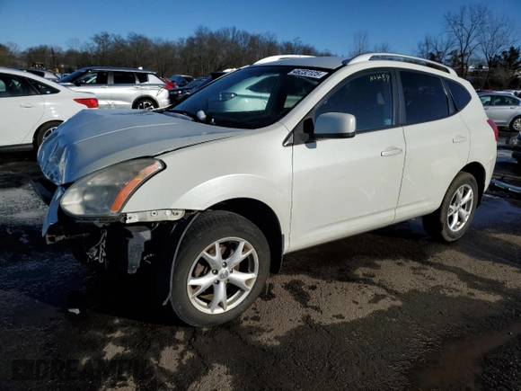 2009 Nissan Rogue SL with VIN JN8AS58V29W449996, listed as a Copart auction lot 46232125 with 126,104 mi miles and Salvage Title. Bid and sale history available at carsss.com. Image 1.
