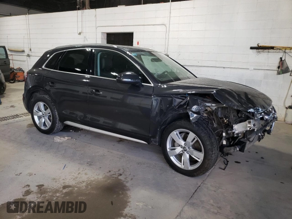 2018 Audi Q5 Premium Plus with VIN WA1BNAFY0J2234930, listed as a Copart auction lot 50654095 with 65,442 mi miles and Salvage Title. Bid and sale history available at carsss.com. Image 4.
