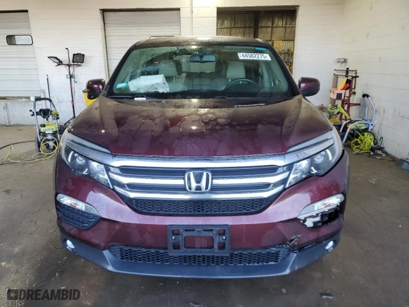 2016 Honda Pilot EX-L with VIN 5FNYF6H50GB124818, listed as a Copart auction lot 44582275 with 149,708 mi miles and Salvage Title. Bid and sale history available at carsss.com. Image 5.
