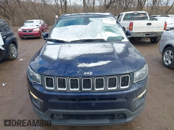 2021 Jeep Compass Altitude z VIN 3C4NJDBB0MT507515, wystawiony jako IAAI lot #41734030 z przebiegiem 47 042 mil mil oraz . Historia ofert i sprzedaży dostępna na DreamBid. Obrazek 17.