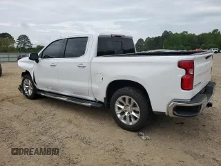 2021 Chevrolet Silverado 1500 LTZ with VIN 1GCUYGEDXMZ424317, listed as a Copart auction lot 53857505 with 102,653 mi miles and Salvage Title. Bid and sale history available at DreamBid. Image 2.