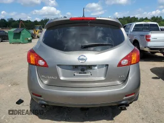 2010 Nissan Murano SL with VIN JN8AZ1MW2AW134235, listed as a Copart auction lot 66165894 with 186,595 mi miles and Salvage Title. Bid and sale history available at carsss.com. Image 6.