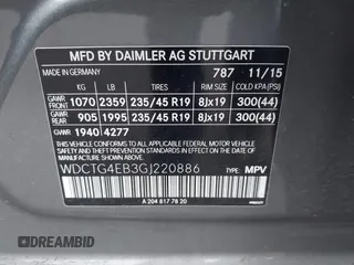 2016 Mercedes-Benz GLA 250 z VIN WDCTG4EB3GJ220886, wystawiony jako IAAI lot #42099790 z przebiegiem 131 012 mil mil oraz . Historia ofert i sprzedaży dostępna na DreamBid. Obrazek 9.