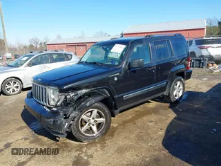 2008 Jeep Liberty Limited with VIN 1J8GN58K08W288431, listed as a IAAI auction lot 41399203 with 133,180 mi miles and . Bid and sale history available at carsss.com. Image 17.