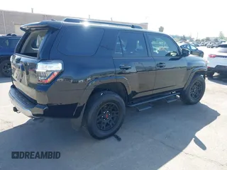 2024 Toyota 4Runner TRD Off Road with VIN JTERU5JR4R6260056, listed as a IAAI auction lot 42394403 with 17,809 mi miles and . Bid and sale history available at DreamBid. Image 4.