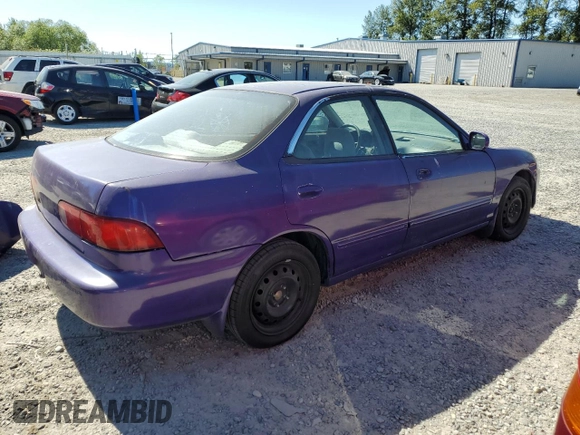 1996 Acura Integra LS with VIN JH4DB7653TS005093, listed as a Copart auction lot 57783383 with 217,250 mi miles and Salvage title. Bid and sale history available at DreamBid. Image 3.