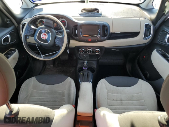 2014 FIAT 500L Easy with VIN ZFBCFABH5EZ009206, listed as a Copart auction lot 77257324 with 138,846 mi miles and Salvage Title. Bid and sale history available at DreamBid. Image 8.