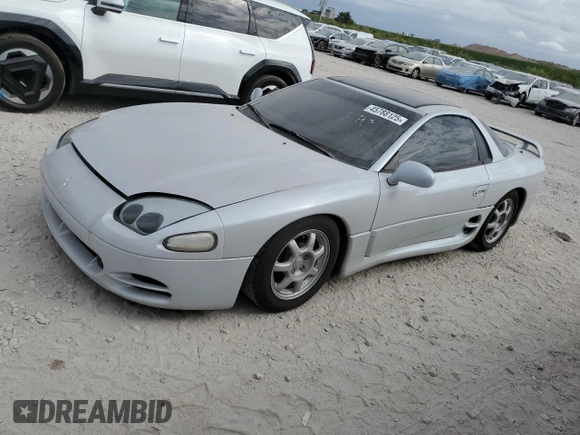 1994 Mitsubishi 3000GT z VIN JA3AM64J4RY004161, wystawiony jako Copart lot #45788125 z przebiegiem 84 770 mil mil oraz Czysty tytuł • Clean title. Historia ofert i sprzedaży dostępna na DreamBid. Obrazek 1.