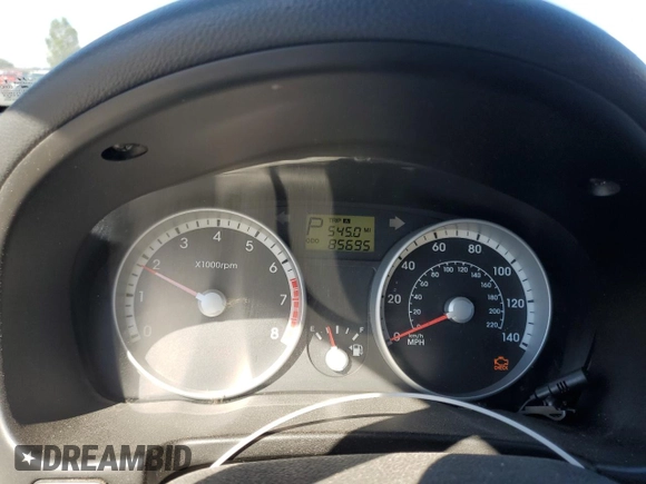 2009 Hyundai Accent Auto SE with VIN KMHCN36C69U128939, listed as a Copart auction lot 76061794 with 85,695 mi miles and Salvage Title. Bid and sale history available at carsss.com. Image 9.