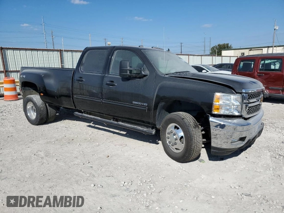 2013 Chevrolet Silverado 3500HD LTZ with VIN 1GC4K1C81DF212489, listed as a Copart auction lot 67302454 with 57,599 mi miles and Salvage Title. Bid and sale history available at carsss.com. Image 4.