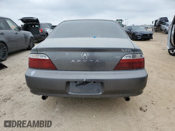2002 Acura TL w/Navigation with VIN 19UUA56702A005181, listed as a Copart auction lot 86589984 with 0 mi miles and Salvage Title. Bid and sale history available at carsss.com. Image 6.