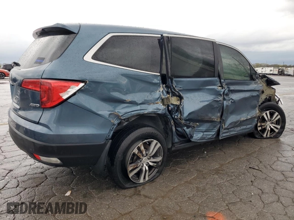 2016 Honda Pilot EX-L with VIN 5FNYF6H7XGB108661, listed as a Copart auction lot 51408145 with 125,803 mi miles and Salvage Title. Bid and sale history available at carsss.com. Image 3.
