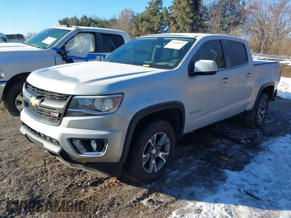 2016 Chevrolet Colorado 4WD Z71 with VIN 1GCGTDE37G1245799, listed as a IAAI auction lot 41408092 with 128,912 mi miles. Bid and sale history available at carsss.com. Image 18.