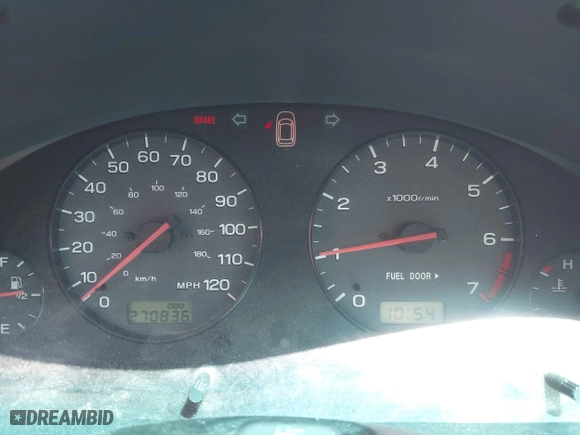 2000 Subaru Legacy Wagon Outback w/RB Equip with VIN 4S3BH6659Y6663406, listed as a IAAI auction lot 42095144 with 270,836 mi miles. Bid and sale history available at carsss.com. Image 7.