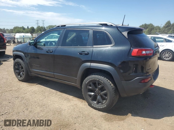 2016 Jeep Cherokee Trailhawk with VIN 1C4PJMBS5GW179046, listed as a Copart auction lot 61677425 with 88,694 mi miles and Salvage title. Bid and sale history available at DreamBid. Image 2.