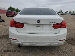 2013 BMW 3 Series 320i xDrive with VIN WBA3C3C51DF978651, listed as a Copart auction lot 58507915 with 117,025 mi miles and Salvage title. Bid and sale history available at DreamBid. Image 6.