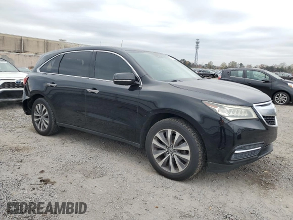 2015 Acura MDX Technology z VIN 5FRYD3H69FB005515, wystawiony jako Copart lot #79820864 z przebiegiem 144 682 mil mil oraz Czysty tytuł • Clean title. Historia ofert i sprzedaży dostępna na DreamBid. Obrazek 4.