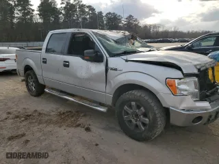 2013 Ford F-150 XL with VIN 1FTFW1CF9DKE64655, listed as a Copart auction lot 44327465 with 176,952 mi miles and Salvage Title. Bid and sale history available at carsss.com. Image 4.