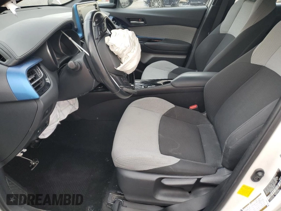 2019 Toyota C-HR XLE with VIN NMTKHMBX8KR084750, listed as a Copart auction lot 47681295 with 43,661 mi miles and Non Repairable. Bid and sale history available at carsss.com. Image 7.