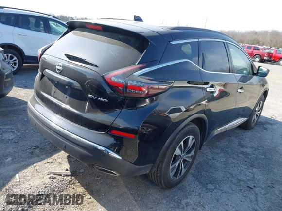 2023 Nissan Murano SV z VIN 5N1AZ2BS0PC132250, wystawiony jako IAAI lot #41681155 z przebiegiem 45 067 mil mil oraz . Historia ofert i sprzedaży dostępna na DreamBid. Obrazek 4.