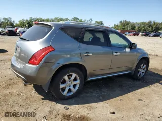 2006 Nissan Murano SE with VIN JN8AZ08W86W550737, listed as a Copart auction lot 70489604 with 198,925 mi miles and Salvage Title. Bid and sale history available at carsss.com. Image 3.