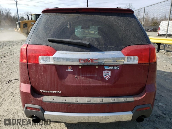 2010 GMC Terrain SLT-2 with VIN 2CTFLHEY7A6410922, listed as a Copart auction lot 47777645 with 128,475 mi miles and Salvage Title. Bid and sale history available at carsss.com. Image 6.
