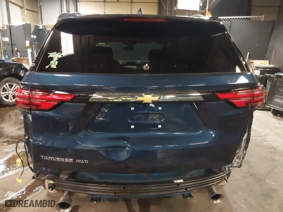 2022 Chevrolet Traverse LT Cloth with VIN 1GNEVGKW1NJ145476, listed as a IAAI auction lot 41744147 with 39,402 mi miles. Bid and sale history available at carsss.com. Image 17.