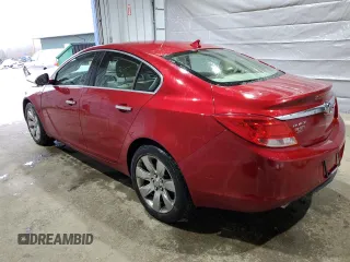 2013 Buick Regal Turbo Premium 1 z VIN 2G4GS5EV7D9126986, wystawiony jako Copart lot #50966575 z przebiegiem 81 367 mil mil oraz Szkoda całkowita • Salvage title. Historia ofert i sprzedaży dostępna na DreamBid. Obrazek 2.