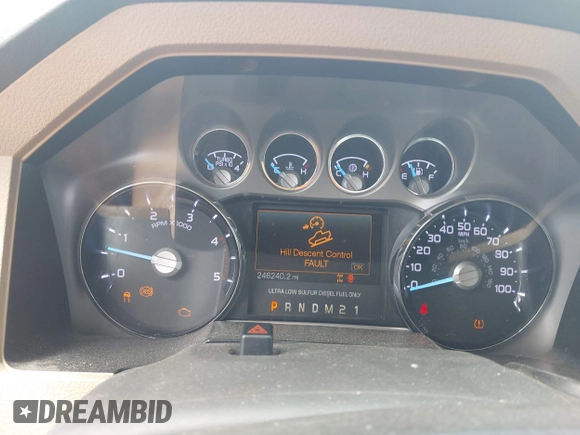 2012 Ford F-250 XL with VIN 1FT7W2BT8CEC48469, listed as a IAAI auction lot 42075337 with 246,240 mi miles and . Bid and sale history available at DreamBid. Image 7.
