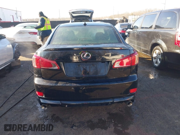 2011 Lexus IS with VIN JTHBE5C22B5026379, listed as a IAAI auction lot 41417759 with 143,063 mi miles. Bid and sale history available at carsss.com. Image 17.