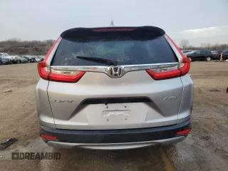2019 Honda CR-V LX with VIN 2HKRW6H32KH229616, listed as a Copart auction lot 87234024 with 21,980 mi miles and Salvage Title. Bid and sale history available at DreamBid. Image 6.