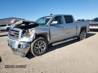 2015 GMC Sierra 1500 SLT with VIN 3GTU2VEC5FG246591, listed as a Copart auction lot 82916374 with 93,624 mi miles and Salvage Title. Bid and sale history available at DreamBid. Image 1.