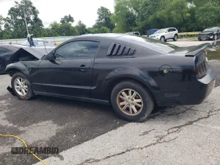 2008 Ford Mustang Deluxe with VIN 1ZVHT80N585146782, listed as a Copart auction lot 60792295 with Not provided miles and Salvage title. Bid and sale history available at DreamBid. Image 2.