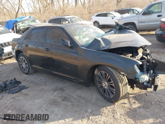 2014 Chrysler 300 with VIN 2C3CCAGT6EH209437, listed as a IAAI auction lot 41780106 with 153,414 mi miles. Bid and sale history available at carsss.com. Image 1.