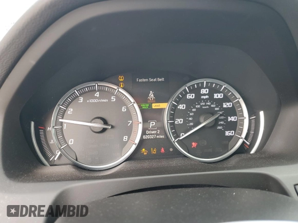 2017 Acura TLX Technology с VIN 19UUB1F55HA002516, выставлен на аукционе Copart как лот 56880345 с пробегом 20 327 миль миль и Списание • Salvage title. История ставок и продаж доступна на DreamBid. Изображение 9.