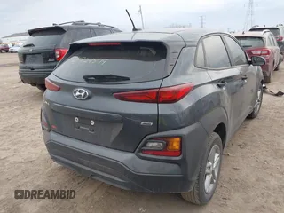 2020 Hyundai Kona SE with VIN KM8K1CAA5LU417461, listed as a IAAI auction lot 41724574 with 63,794 mi miles. Bid and sale history available at carsss.com. Image 4.