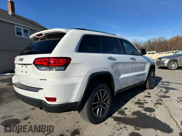 2022 Jeep Grand Cherokee WK Limited with VIN 1C4RJFBG0NC176117, listed as a Copart auction lot 87038184 with 38,414 mi miles and Non Repairable. Bid and sale history available at carsss.com. Image 3.