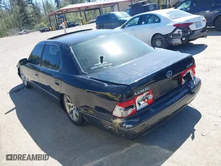 2000 Lexus LS 400 with VIN JT8BH28F8Y0168386, listed as a IAAI auction lot 42063155 with 1 mi miles. Bid and sale history available at carsss.com. Image 3.