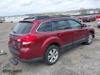 2011 Subaru Outback 3.6R Limited Pwr Moon with VIN 4S4BREKC6B2387854, listed as a IAAI auction lot 41924026 with 160,496 mi miles. Bid and sale history available at carsss.com. Image 4.