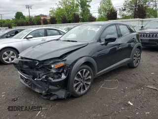 2019 Mazda CX-3 Touring z VIN JM1DKFC74K0442435, wystawiony jako Copart lot #58027495 z przebiegiem 54 258 mil mil oraz Szkoda całkowita • Salvage title. Historia ofert i sprzedaży dostępna na DreamBid. Obrazek 1.