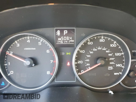 2013 Subaru Legacy Premium z VIN 4S3BMCC64D3012963, wystawiony jako Copart lot #88676445 z przebiegiem 146 141 mil mil oraz Szkoda całkowita • Salvage title. Historia ofert i sprzedaży dostępna na DreamBid. Obrazek 9.