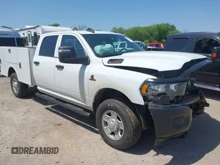 2023 Ram 2500 Tradesman with VIN 3C6UR5HL7PG547413, listed as a IAAI auction lot 41998600 with 19,803 mi miles and . Bid and sale history available at DreamBid. Image 1.