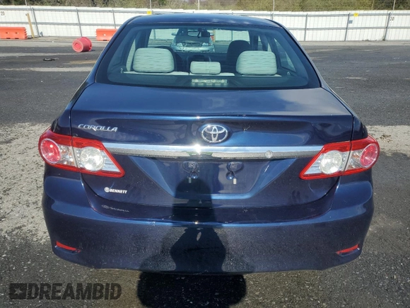 2013 Toyota Corolla L with VIN 2T1BU4EE4DC026895, listed as a Copart auction lot 53232715 with 60,774 mi miles and Salvage Title. Bid and sale history available at DreamBid. Image 6.