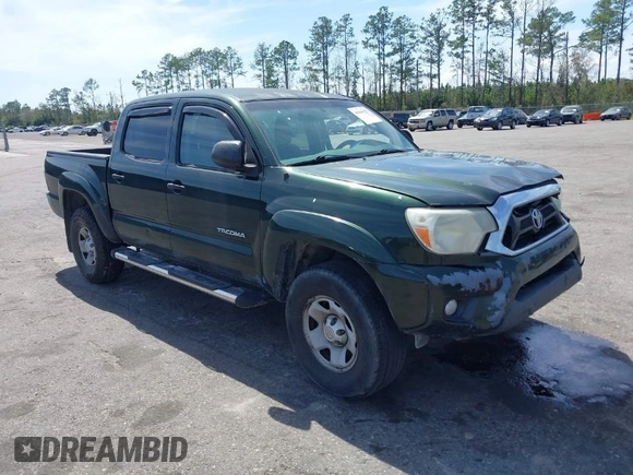 2014 Toyota Tacoma PreRunner with VIN 3TMJU4GN3EM162971, listed as a IAAI auction lot 41803155 with 250,083 mi miles. Bid and sale history available at carsss.com. Image 1.