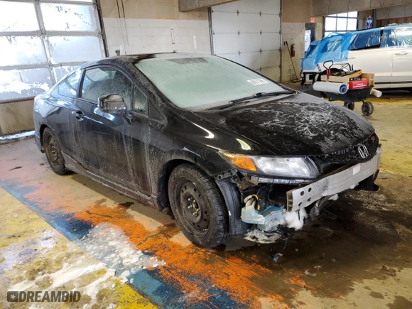 2012 Honda Civic Cpe Si with VIN 2HGFG4A53CH702189, listed as a Copart auction lot 88572785 with 135,493 mi miles and Salvage Title. Bid and sale history available at carsss.com. Image 4.