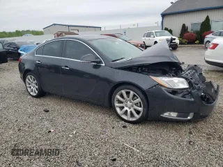 2012 Buick Regal Turbo Premium 3 with VIN 2G4GU5GV4C9144271, listed as a Copart auction lot 53874985 with 156,991 mi miles and Non repairable. Bid and sale history available at DreamBid. Image 4.