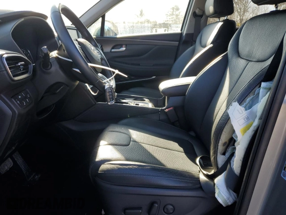 2020 Hyundai Santa Fe SEL with VIN 5NMS3CAA7LH250879, listed as a Copart auction lot 42988695 with 85,603 mi miles and Salvage Title. Bid and sale history available at carsss.com. Image 7.