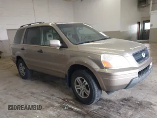 2005 Honda Pilot EX-L with VIN 5FNYF18565B019345, listed as a IAAI auction lot 41641423 with 282,099 mi miles. Bid and sale history available at carsss.com. Image 1.